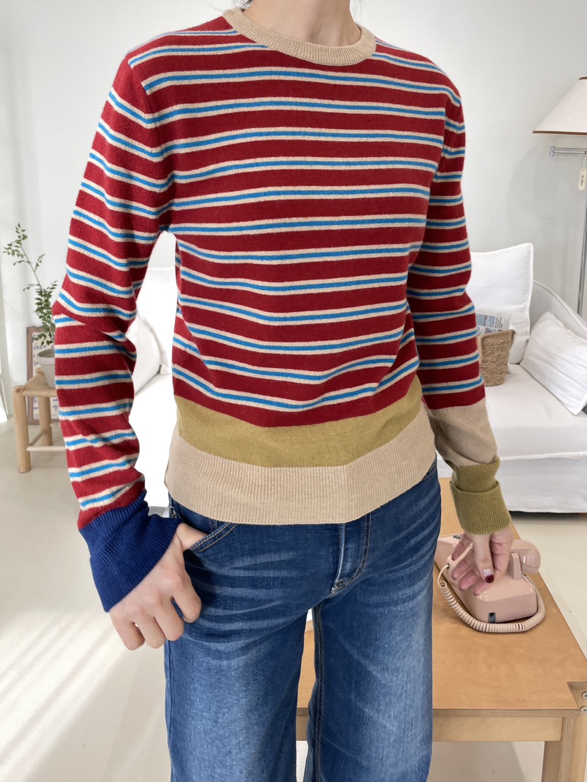 EDITION-P東大門㊣代購女士新款休閑真品25秋冬人氣針織衫CHAHEE針織衫