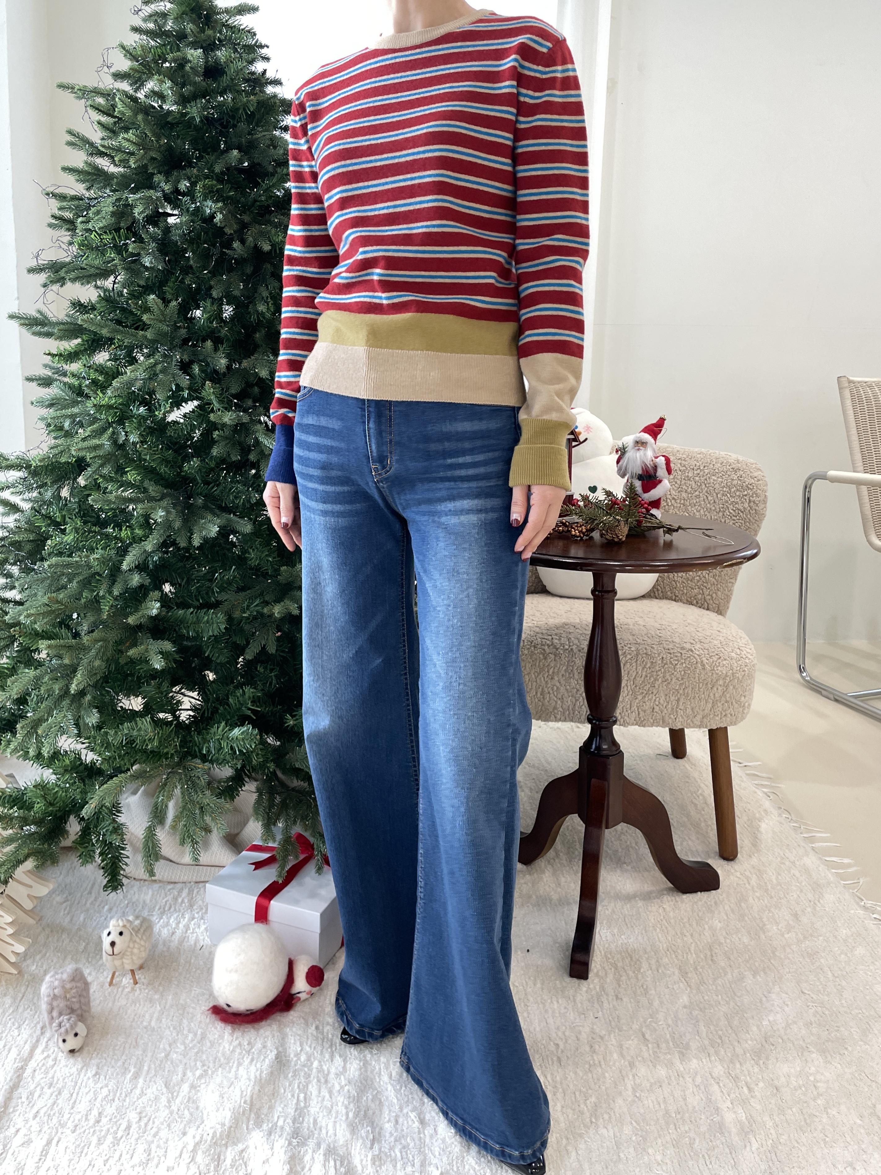 EDITION-P東大門㊣代購女士新款休閑真品25秋冬人氣針織衫CHAHEE針織衫