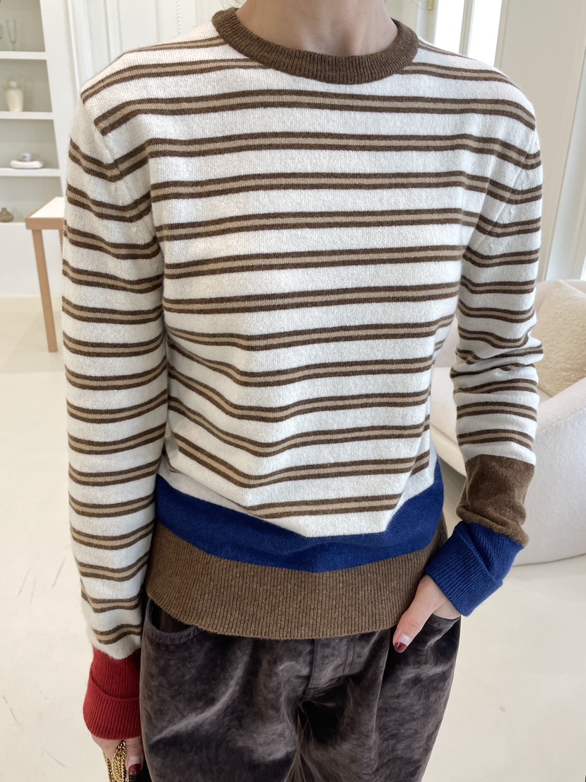 EDITION-P東大門㊣代購女士新款休閑真品25秋冬人氣針織衫CHAHEE針織衫