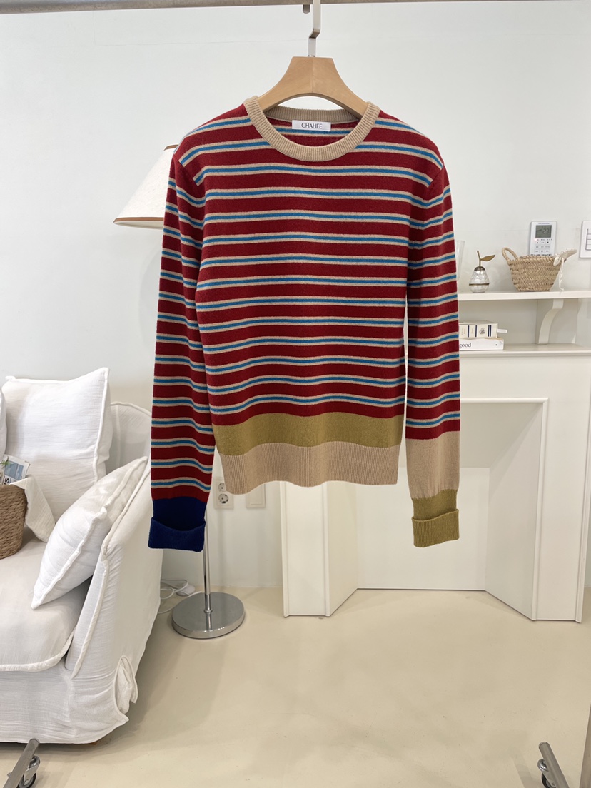 EDITION-P東大門㊣代購女士新款休閑真品25秋冬人氣針織衫CHAHEE針織衫圖色3