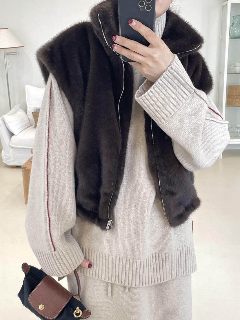 EDITION-P韓國直郵㊣女裝新品25秋冬時尚職業休閑真品針織衫CHAHEE針織衫