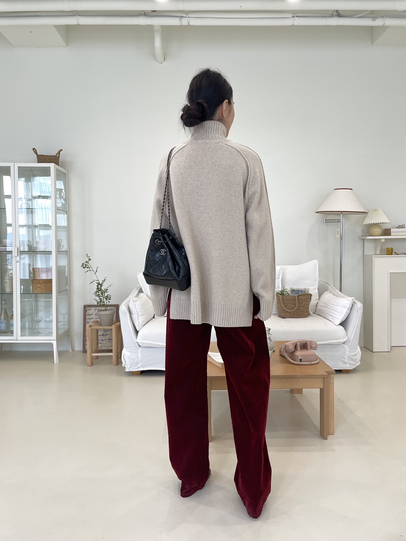 EDITION-P韓國直郵㊣女裝新品25秋冬時尚職業休閑真品針織衫CHAHEE針織衫