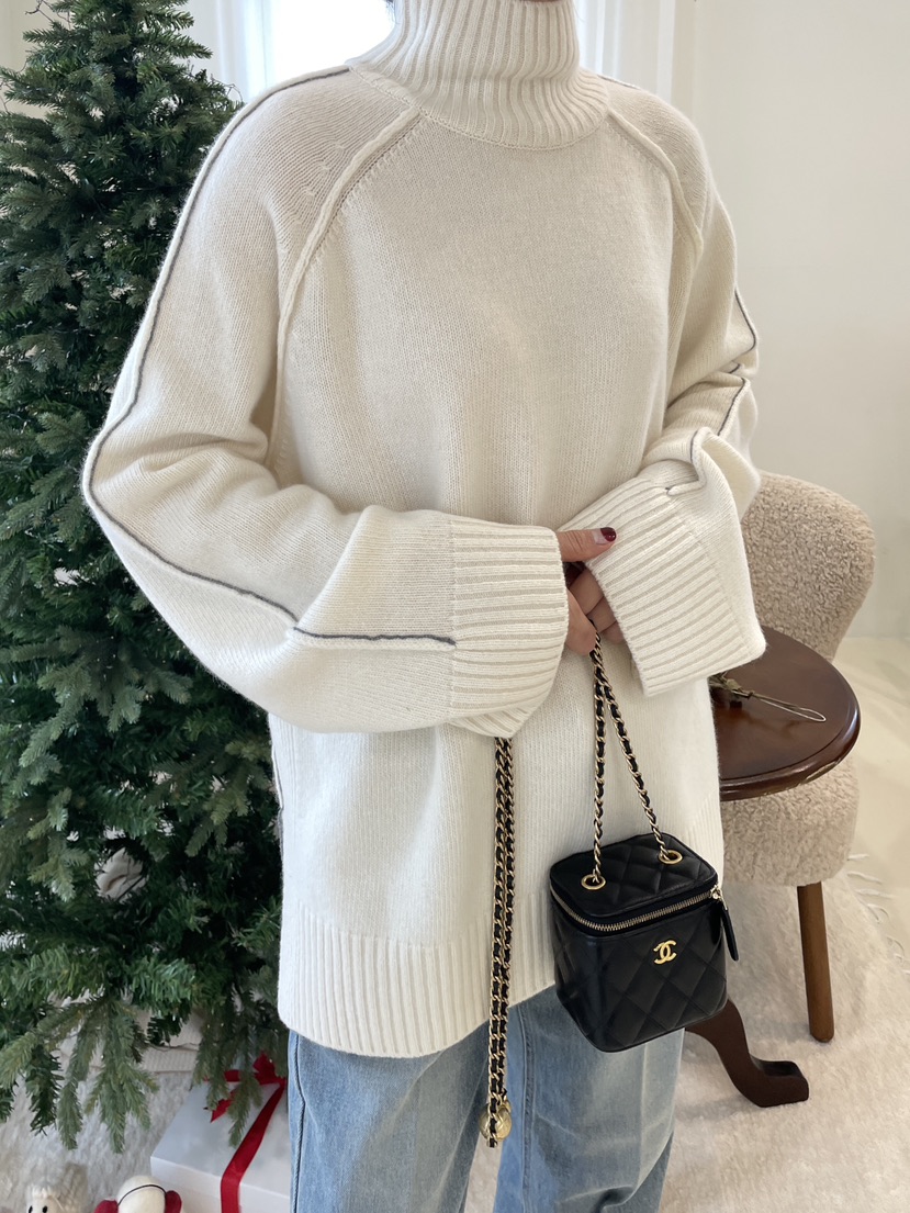 EDITION-P韓國直郵㊣女裝新品25秋冬時尚職業休閑真品針織衫CHAHEE針織衫