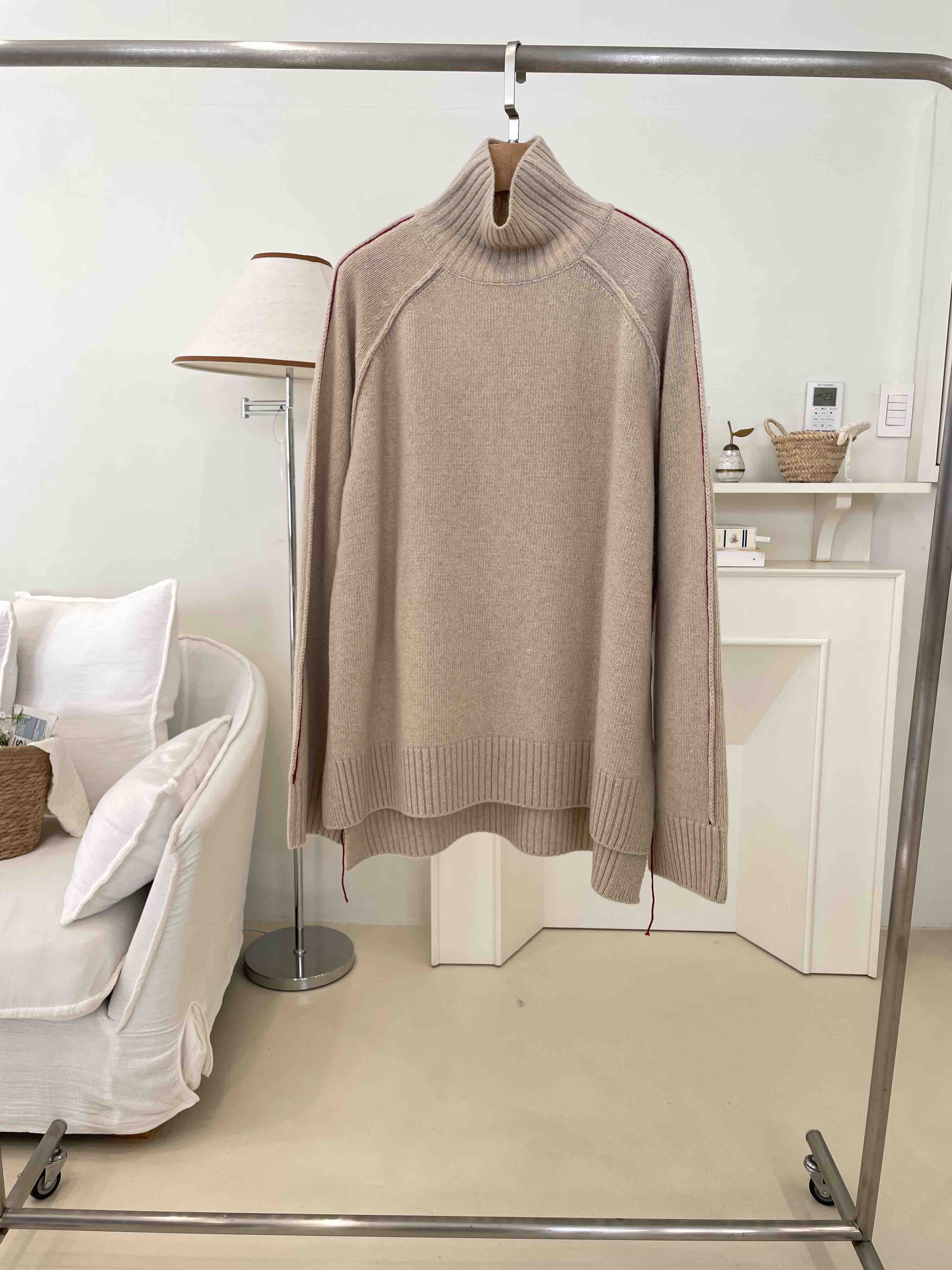 EDITION-P韓國直郵㊣女裝新品25秋冬時尚職業休閑真品針織衫CHAHEE針織衫圖色2