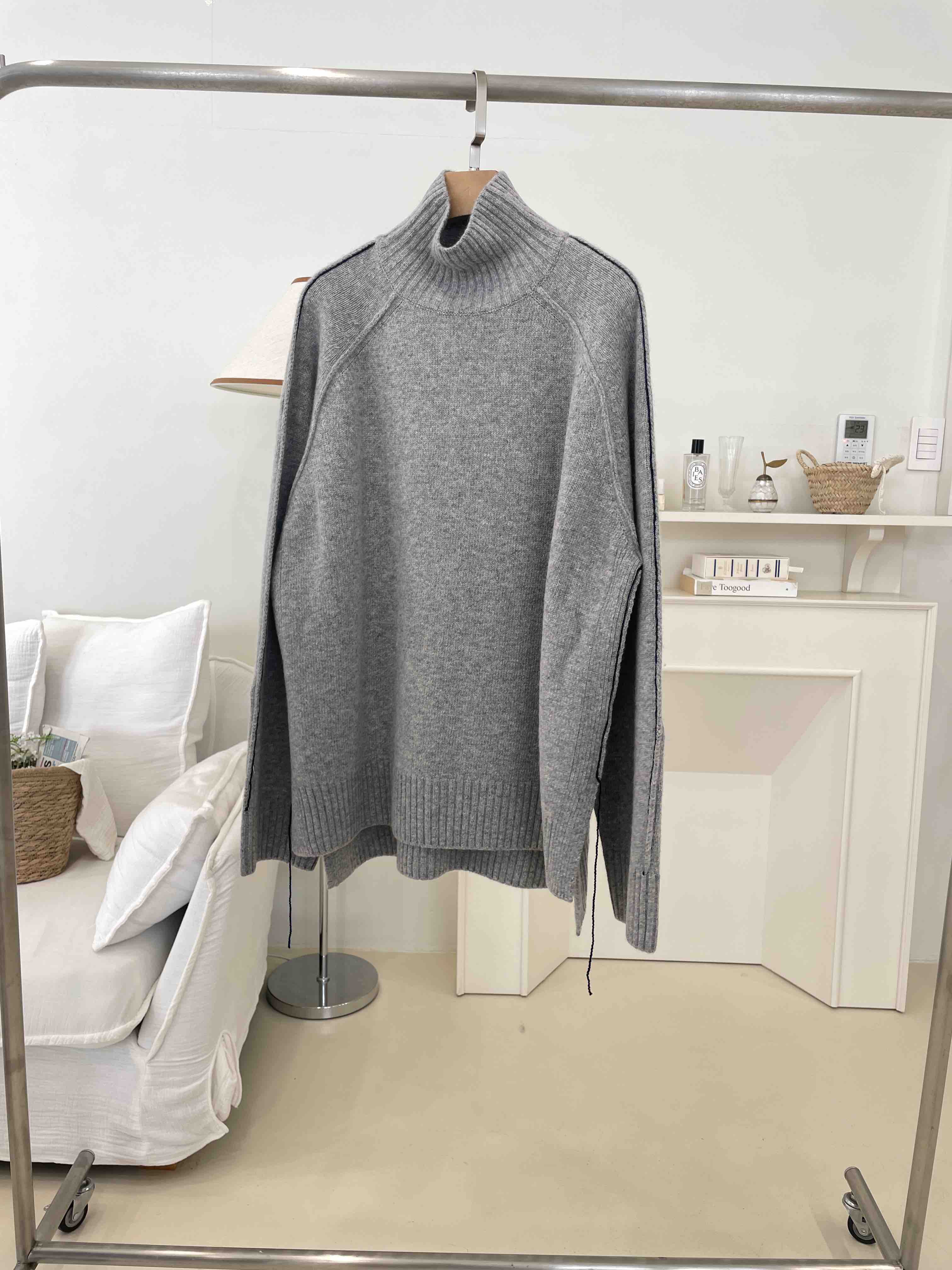 EDITION-P韓國直郵㊣女裝新品25秋冬時尚職業休閑真品針織衫CHAHEE針織衫圖色3