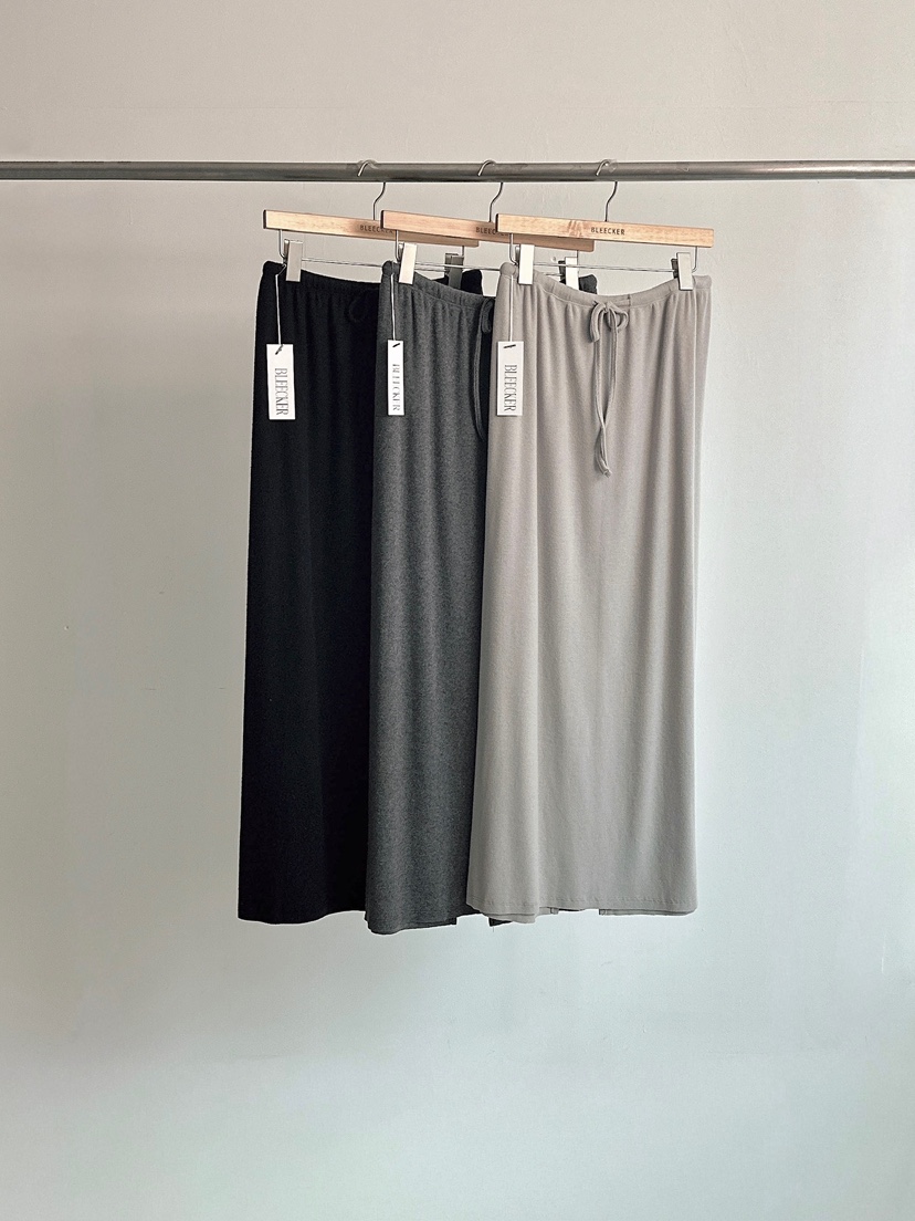 BLEECKER韓國直郵㊣女裝新品熱賣人氣職業推薦休閑25秋冬長裙BLEECKER長裙