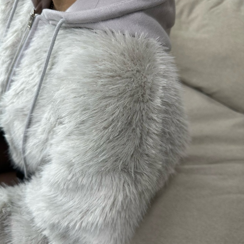 SOUIT東大門㊣代購女裝新款25秋冬熱賣真品推薦夾克皮草連帽SOUIT by mabel-L夾克