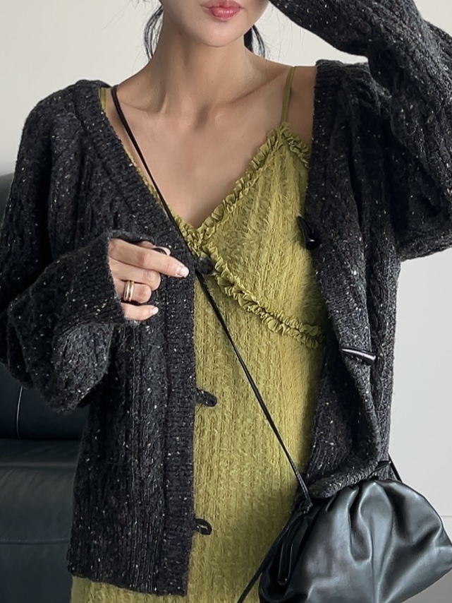 MILUI東大門㊣直郵女裝新品休閑真品推薦熱賣時尚25秋冬針織衫MILUI針織衫