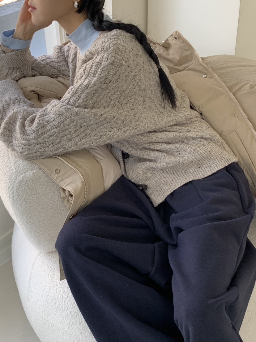 MILUI東大門㊣直郵女裝新品休閑真品推薦熱賣時尚25秋冬針織衫MILUI針織衫