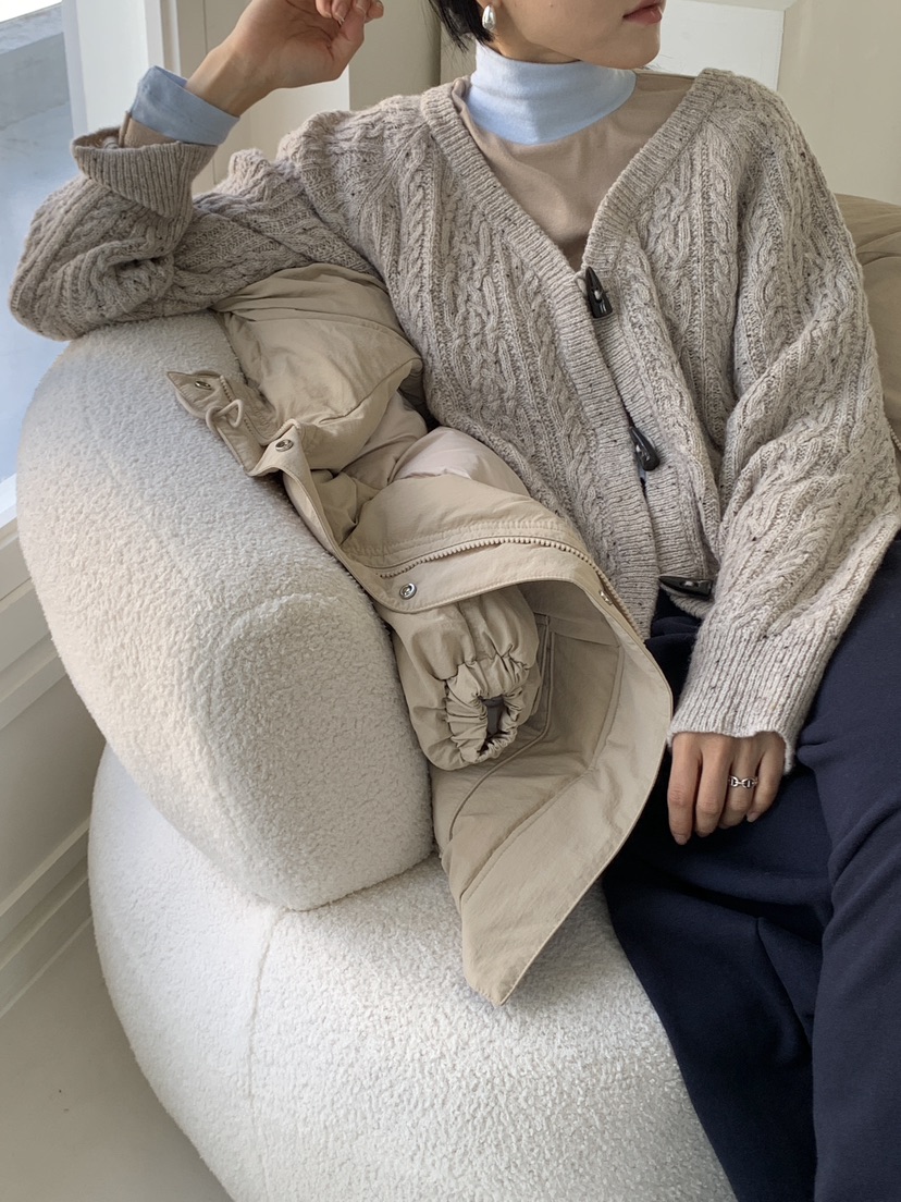 MILUI東大門㊣直郵女裝新品休閑真品推薦熱賣時尚25秋冬針織衫MILUI針織衫