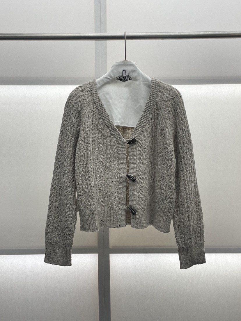 MILUI東大門㊣直郵女裝新品休閑真品推薦熱賣時尚25秋冬針織衫MILUI針織衫圖色1