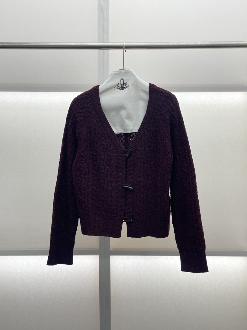 MILUI東大門㊣直郵女裝新品休閑真品推薦熱賣時尚25秋冬針織衫MILUI針織衫圖色2