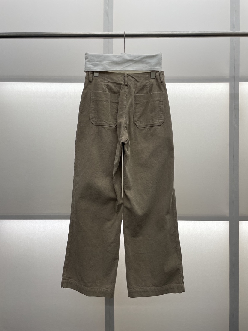 MILUI韓國代購㊣女士新品職業25秋冬人氣推薦真品時尚休閑褲MILUI休閑褲