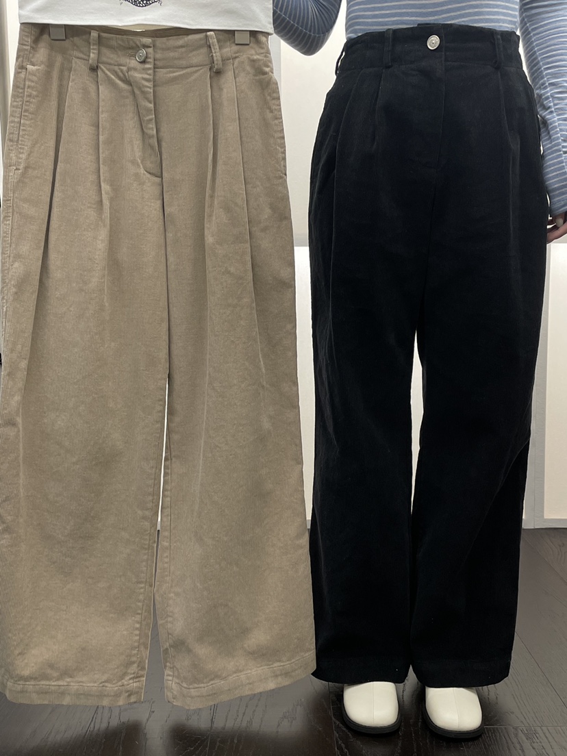 MILUI韓國代購㊣女士新品職業25秋冬人氣推薦真品時尚休閑褲MILUI休閑褲