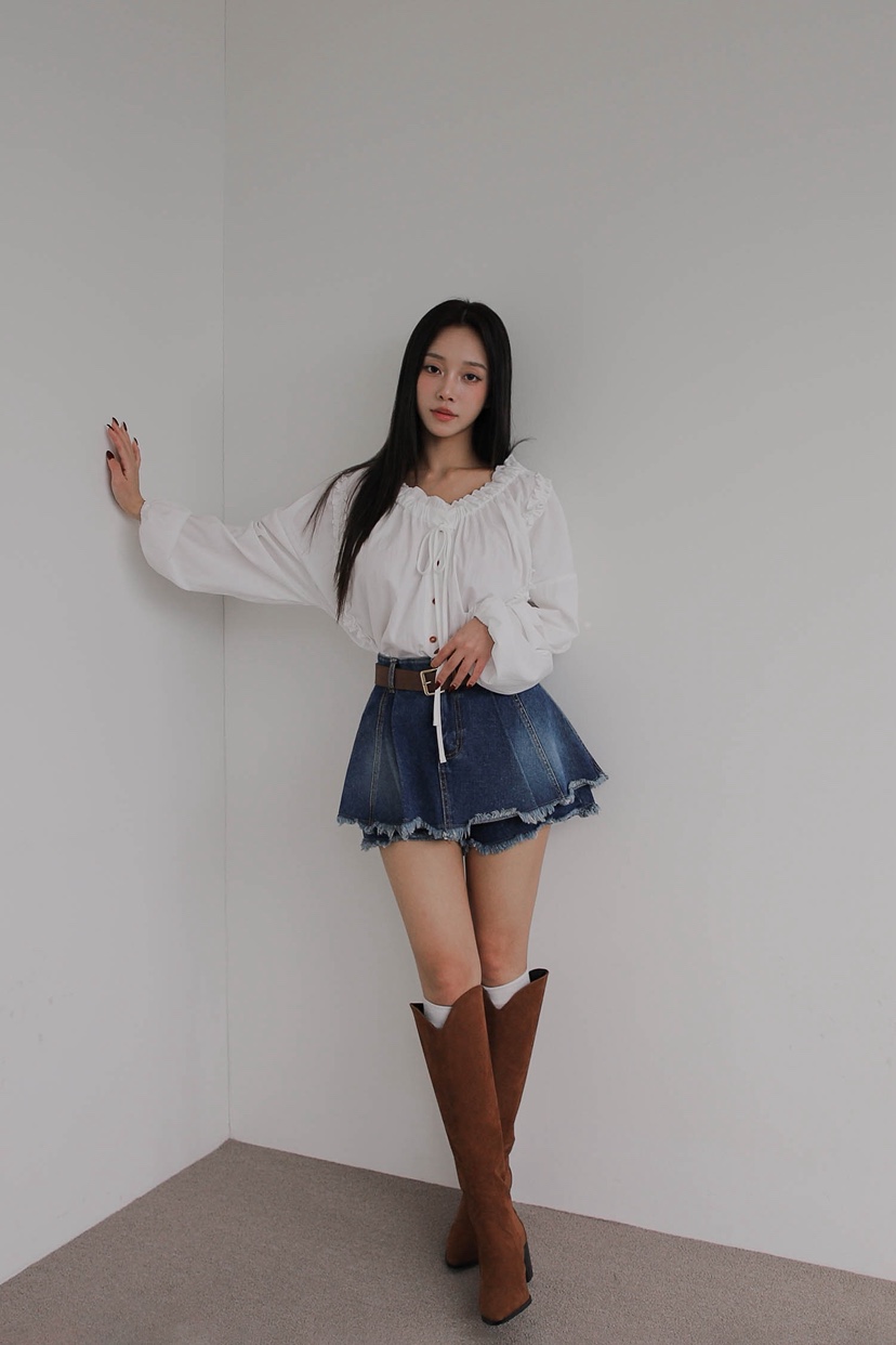 SLIT韓國代購㊣女士新品人氣職業25秋冬時尚休閑襯衫蕾絲衫SLIT襯衫/蕾絲衫