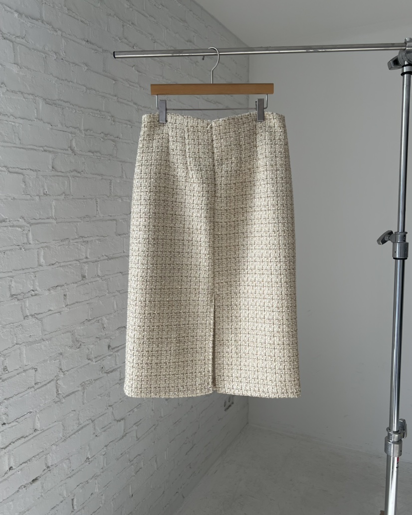 VERNI東大門㊣代購女裝新品人氣推薦職業半身裙中短裙羊毛花呢VERNI半身裙/中短裙