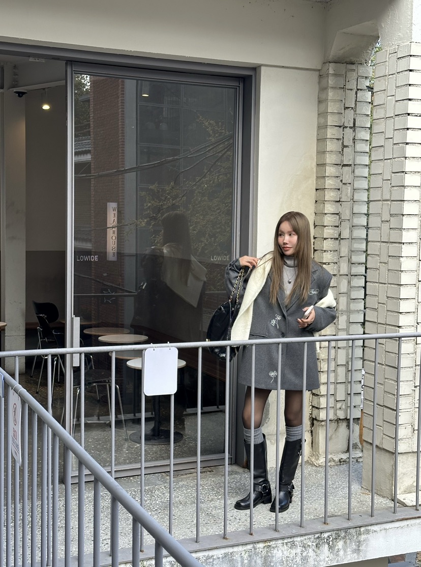 ZEROZERO東大門㊣實拍女裝新款職業25秋冬休閑裙褲羊毛腰帶ZEROZERO裙褲