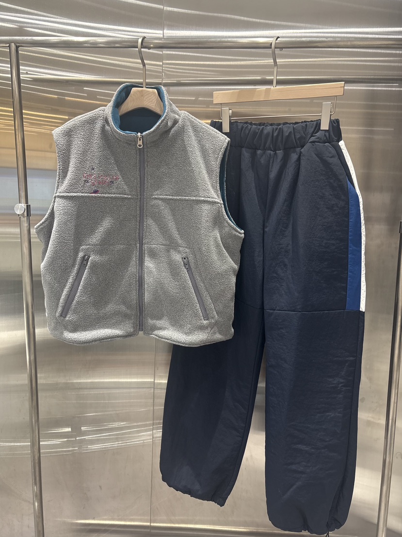 PLATFORM-L韓國代購㊣女士新款25秋冬真品時尚職業休閑褲拼色PLATFORM休閑褲