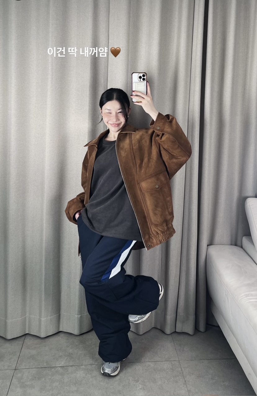 PLATFORM-L韓國代購㊣女士新款25秋冬真品時尚職業休閑褲拼色PLATFORM休閑褲