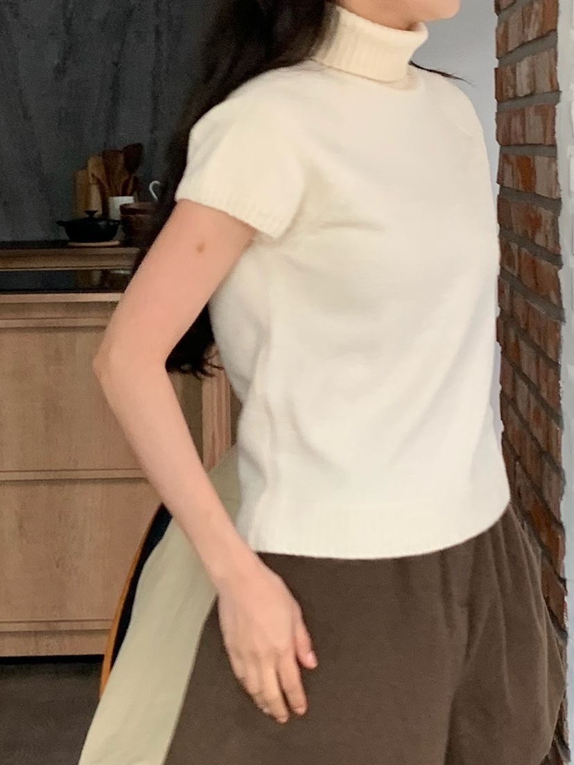 BLEECKER韓國代購㊣女裝新款人氣時尚職業休閑熱賣25秋冬針織衫BLEECKER針織衫