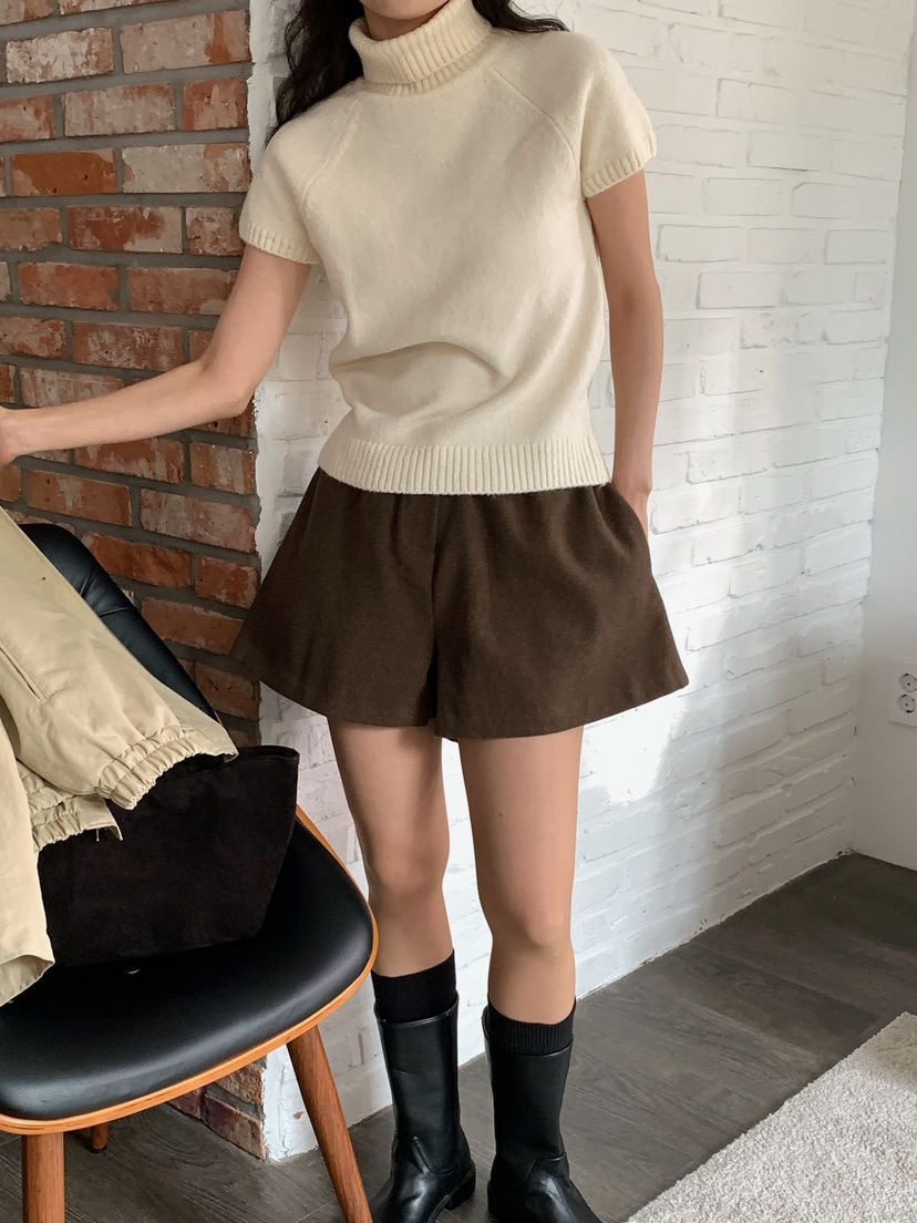 BLEECKER韓國代購㊣女裝新款人氣時尚職業休閑熱賣25秋冬針織衫BLEECKER針織衫