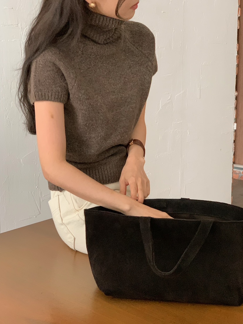 BLEECKER韓國代購㊣女裝新款人氣時尚職業休閑熱賣25秋冬針織衫BLEECKER針織衫