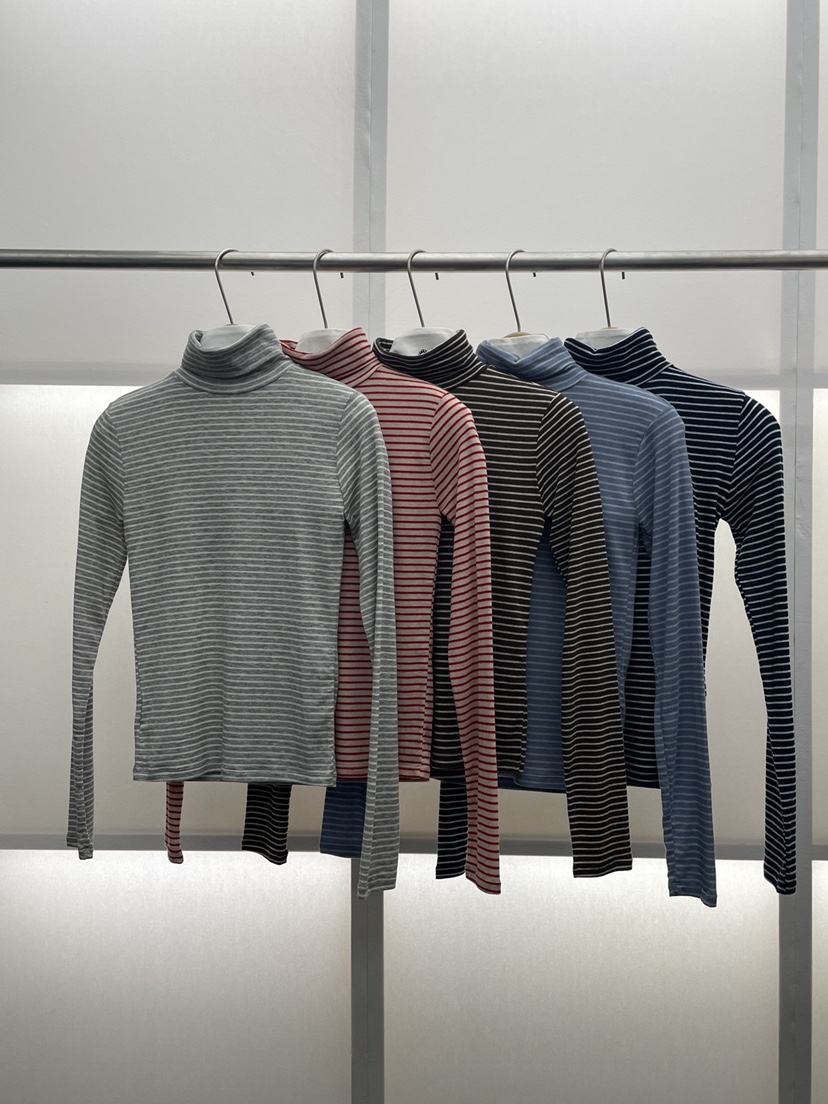 MILUI東大門㊣直郵女士新款時尚熱賣休閑25秋冬長袖T恤羊毛MILUI長袖T恤