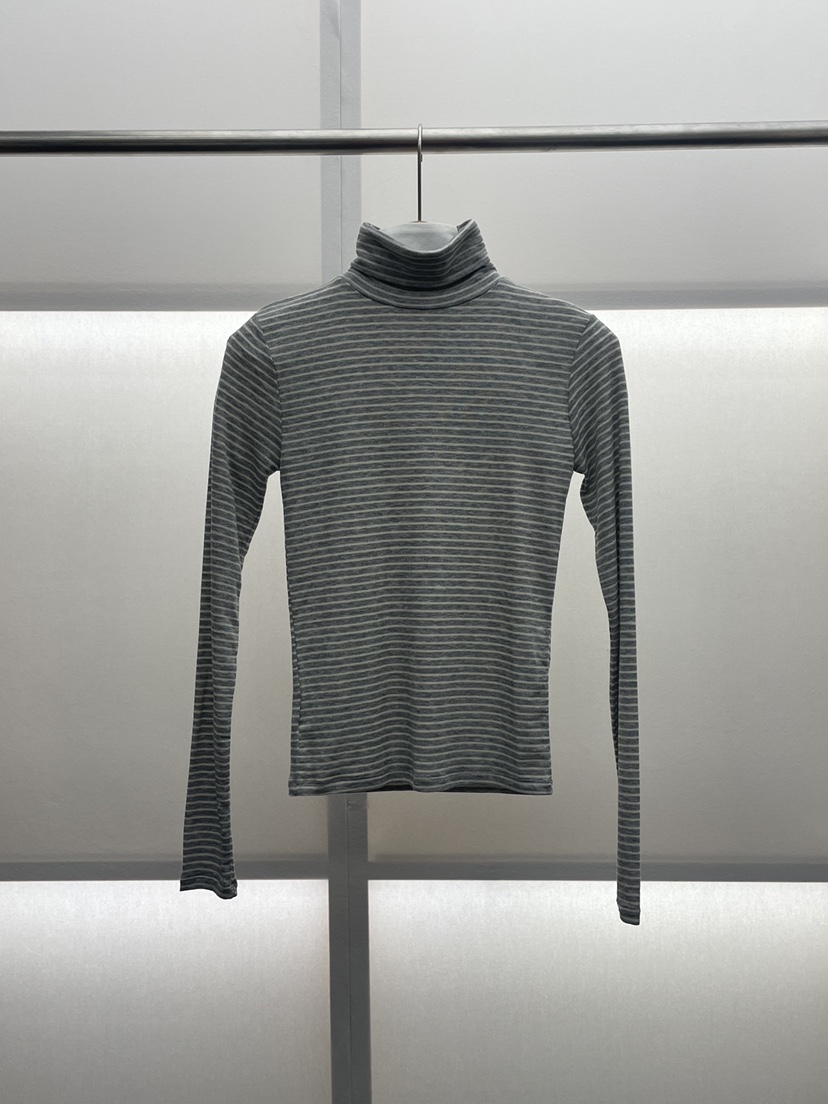 MILUI東大門㊣直郵女士新款時尚熱賣休閑25秋冬長袖T恤羊毛MILUI長袖T恤圖色1