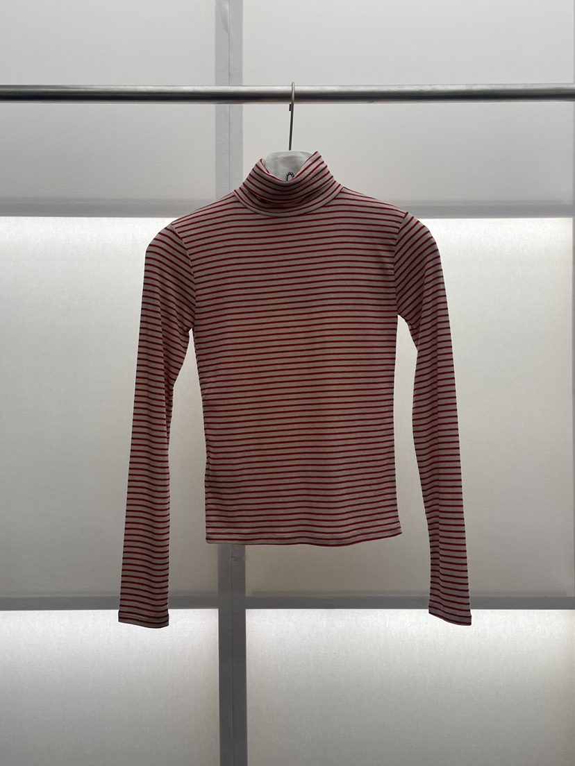 MILUI東大門㊣直郵女士新款時尚熱賣休閑25秋冬長袖T恤羊毛MILUI長袖T恤圖色2