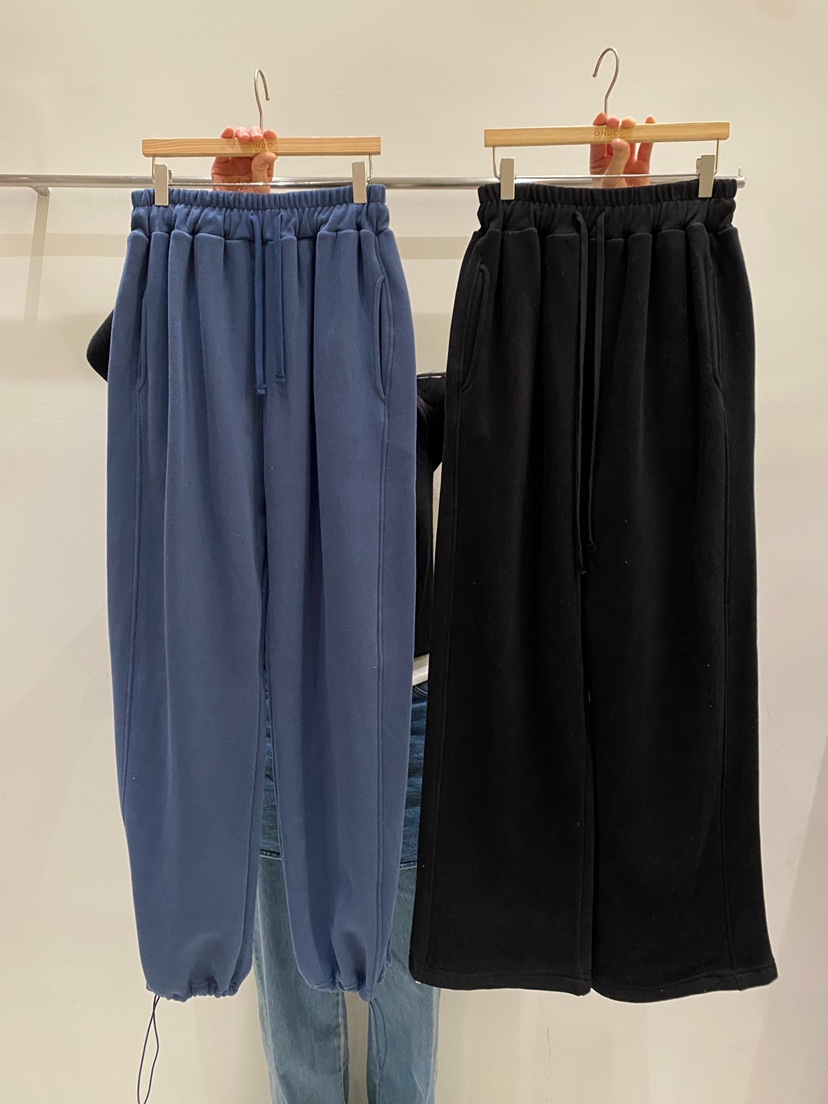 ONDO-P東大門㊣代購女士新品人氣休閑推薦熱賣25秋冬休閑褲開衩ONDO-P休閑褲