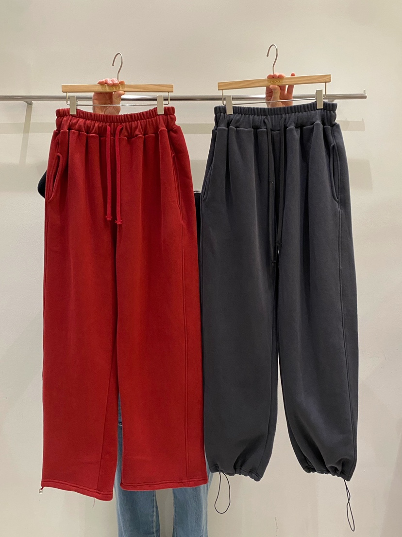 ONDO-P東大門㊣代購女士新品人氣休閑推薦熱賣25秋冬休閑褲開衩ONDO-P休閑褲