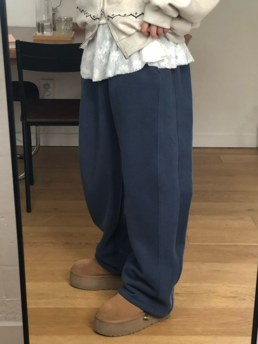 ONDO-P東大門㊣代購女士新品人氣休閑推薦熱賣25秋冬休閑褲開衩ONDO-P休閑褲