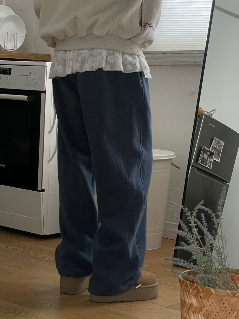 ONDO-P東大門㊣代購女士新品人氣休閑推薦熱賣25秋冬休閑褲開衩ONDO-P休閑褲