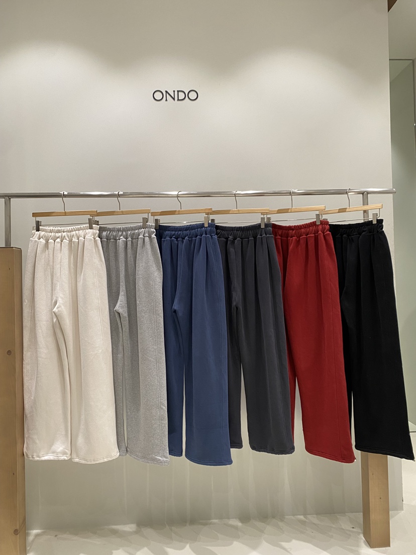 ONDO-P東大門㊣代購女士新品人氣休閑推薦熱賣25秋冬休閑褲開衩ONDO-P休閑褲