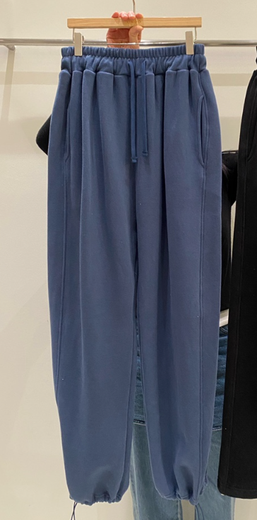 ONDO-P東大門㊣代購女士新品人氣休閑推薦熱賣25秋冬休閑褲開衩ONDO-P休閑褲