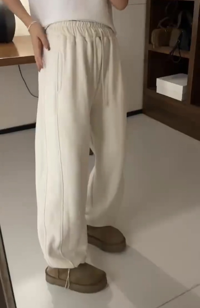 ONDO-P東大門㊣代購女士新品人氣休閑推薦熱賣25秋冬休閑褲開衩ONDO-P休閑褲圖色3