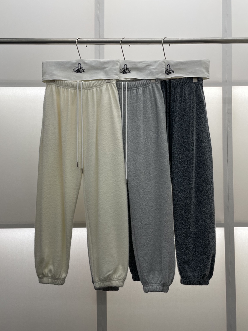 MILUI韓國代購㊣女裝新款25秋冬職業推薦熱賣休閑時尚休閑褲MILUI休閑褲