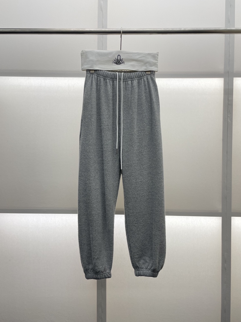 MILUI韓國代購㊣女裝新款25秋冬職業推薦熱賣休閑時尚休閑褲MILUI休閑褲圖色1