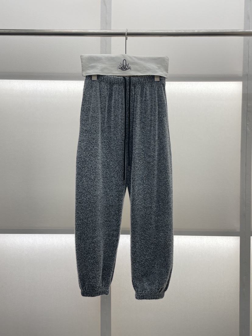 MILUI韓國代購㊣女裝新款25秋冬職業推薦熱賣休閑時尚休閑褲MILUI休閑褲圖色2