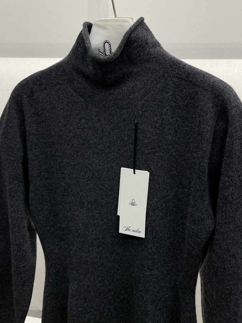 MILUI韓國代購㊣女裝新品真品熱賣職業25秋冬人氣休閑連衣裙MILUI連衣裙