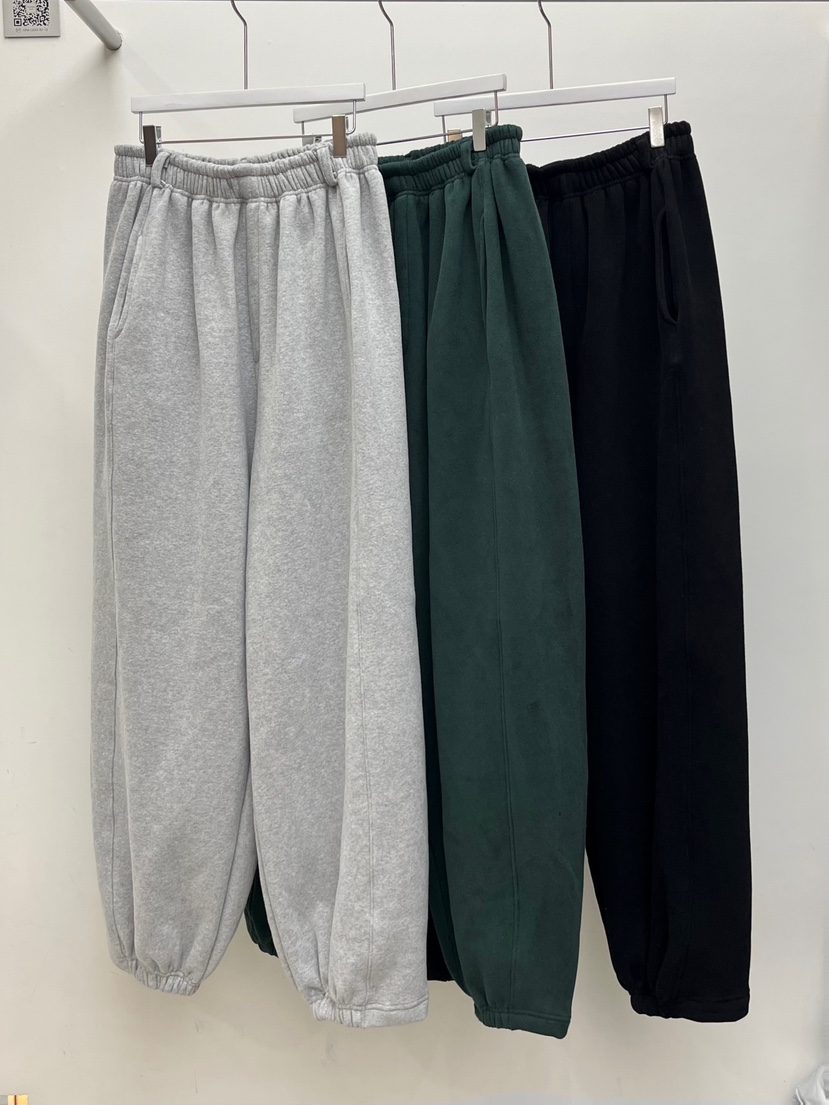 BEAMING SEOUL東大門㊣實拍女裝新款時尚休閑人氣休閑褲棉絨BEAMING SEOUL休閑褲