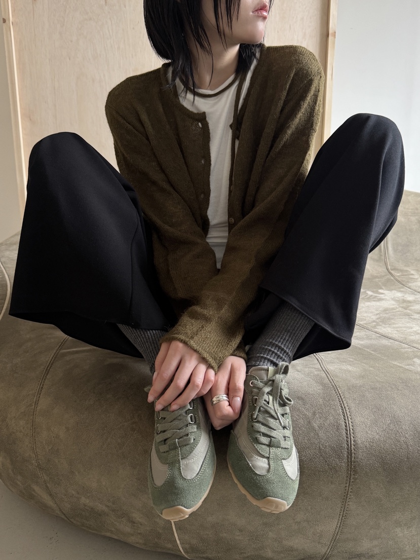 YIKHO STYLE東大門㊣實拍女士新品熱賣職業針織衫含腰繩羊駝YIKHO STYLE針織衫