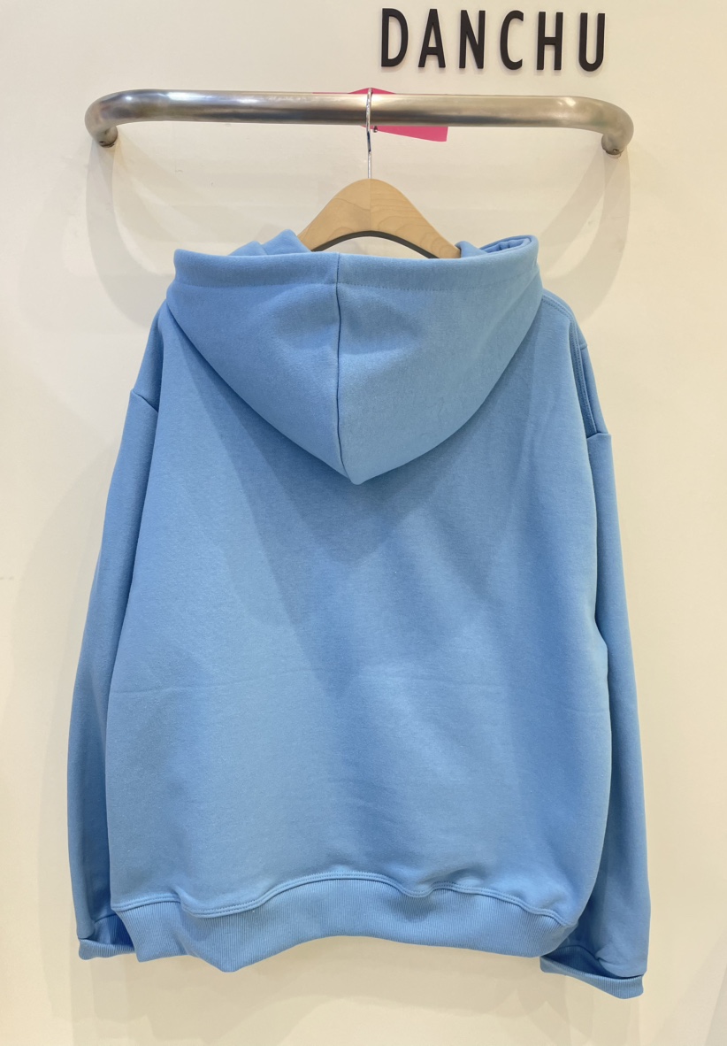 DANCHU東大門㊣代購女裝新品休閑時尚真品熱賣25秋冬衛衣兜帽DANCHU衛衣