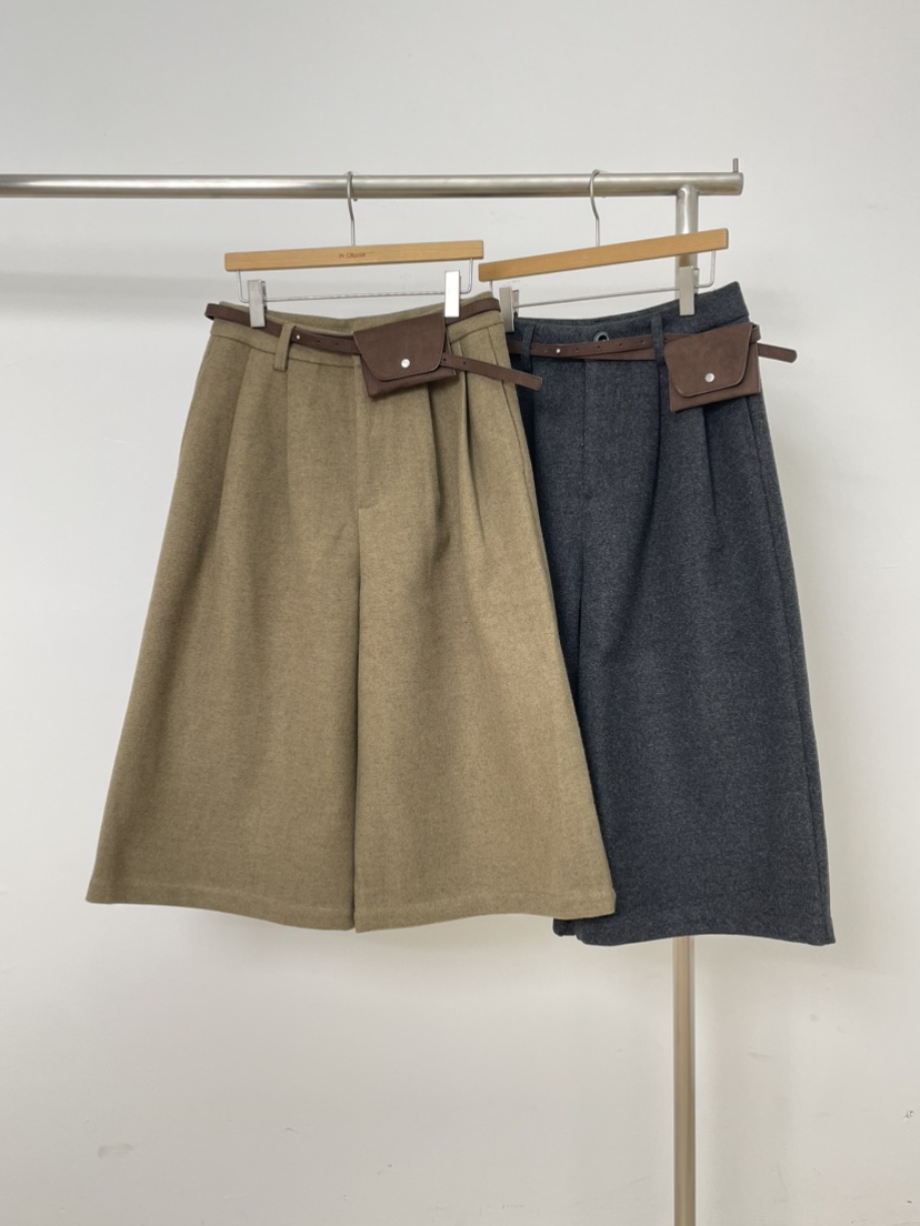 MILLIMETER韓國直郵㊣女士新款25秋冬推薦職業熱賣時尚短褲MILLIMETER/MGML短褲