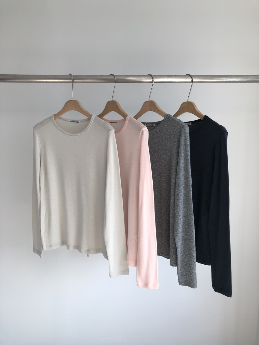 ROMANTICIZE韓國直郵㊣女士新品25秋冬職業休閑時尚長袖T恤ROMANTICIZE長袖T恤