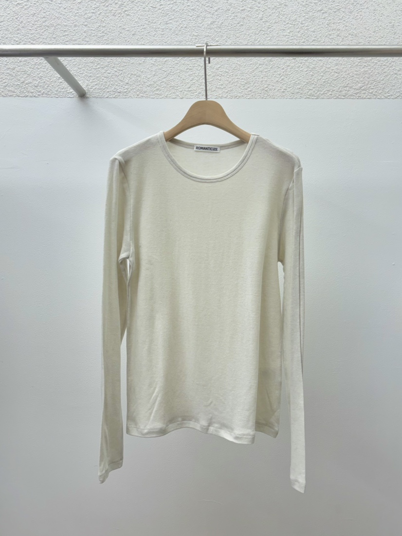 ROMANTICIZE韓國直郵㊣女士新品25秋冬職業休閑時尚長袖T恤ROMANTICIZE長袖T恤圖色1