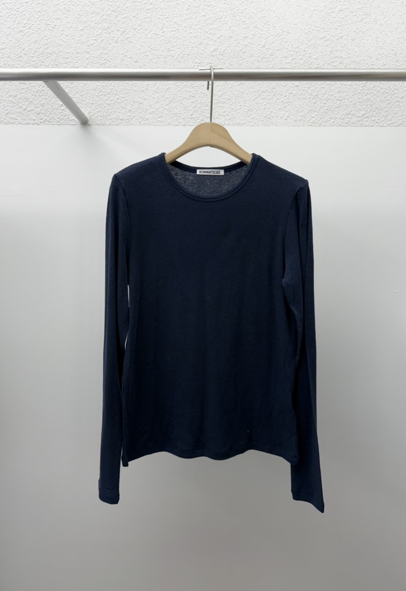 ROMANTICIZE韓國直郵㊣女士新品25秋冬職業休閑時尚長袖T恤ROMANTICIZE長袖T恤圖色4