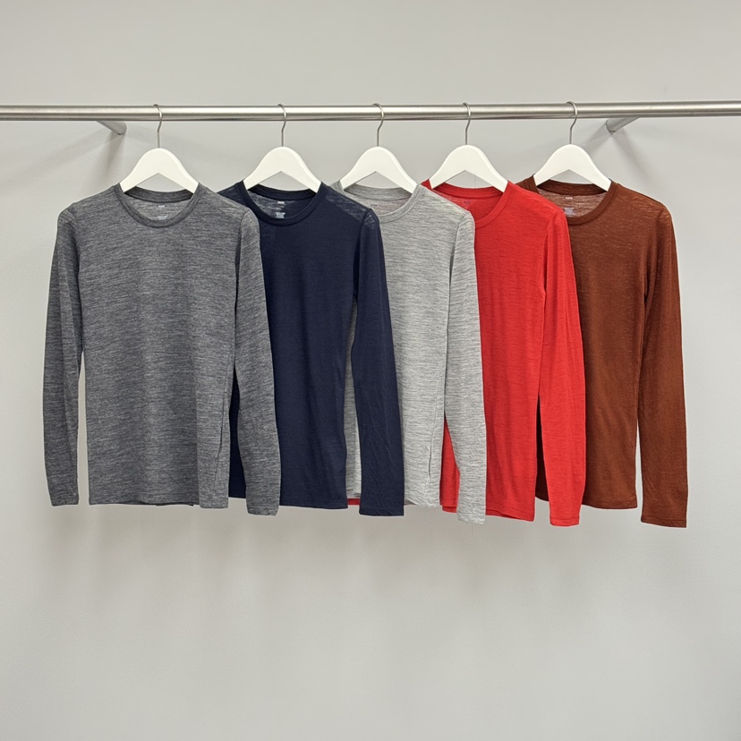 WATER/RIVER東大門㊣實拍女士新款時尚推薦真品25秋冬長袖T恤WATER/RIVER長袖T恤