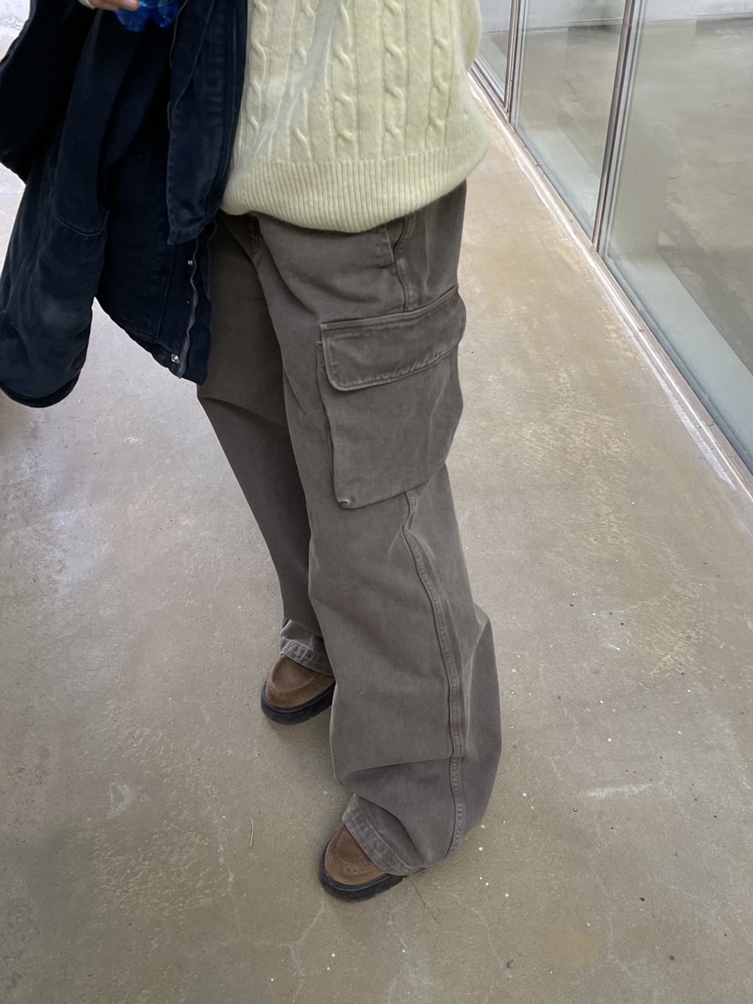 WATER/RIVER東大門㊣直郵女裝新品真品人氣職業25秋冬牛仔褲WATER/RIVER牛仔褲