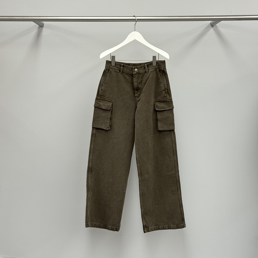 WATER/RIVER東大門㊣直郵女裝新品真品人氣職業25秋冬牛仔褲WATER/RIVER牛仔褲圖色1